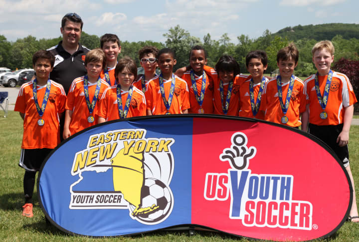 The White Plains Aresenal Under-11 boys soccer team took second at the Eastern New York State championships.
