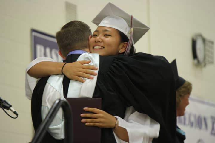 106 students in the Class of 2013 at Valhalla High School graduated last Thursday evening.
