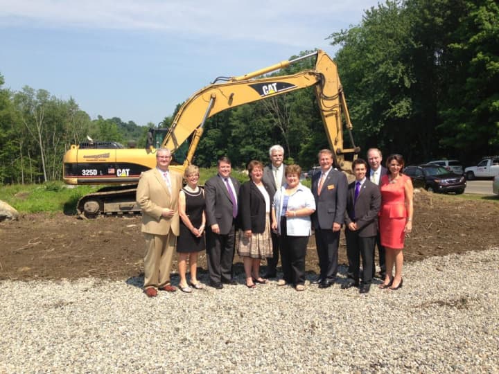 The groundbreaking for the Regional Hospice and Home care of Western Connecticut was held on Tuesday.