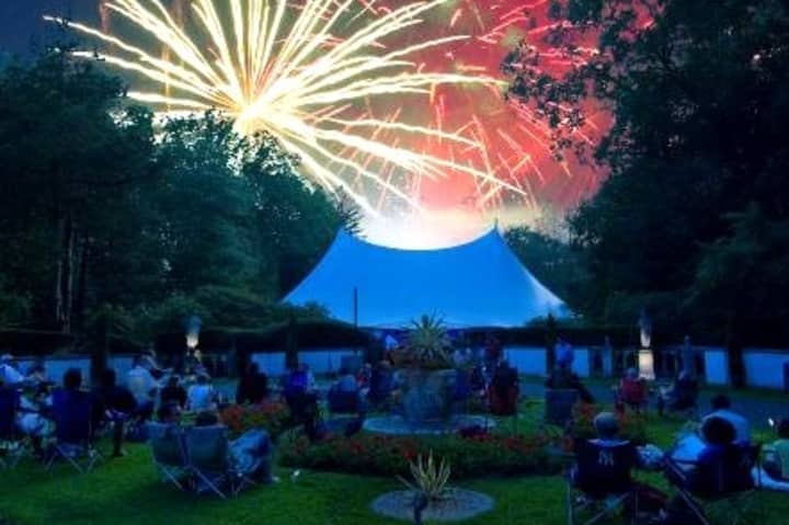 The Caramoor in Katonah will feature fireworks and a concert Thursday at the Venetian Theater.