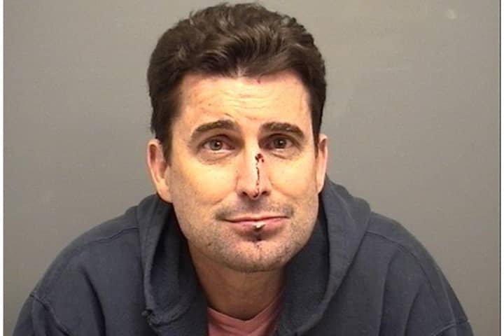 Rob Morrison was arrested in Feburary after a domestic dispute with his wife in their Darien home. 