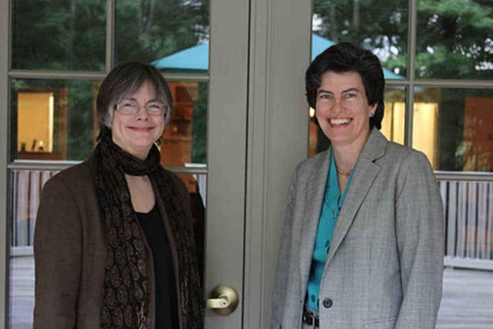 With the retirement of Wilda Morgan Hayes, left, the post of CEO and President of of Ann&#x27;s Place Cancer Support Services in Danbury will be taken by Dorothy D. Adams of Redding. 