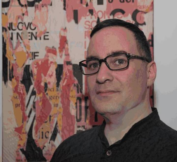 North Salem native Pavel Zoubok is the founder of the International Collage Center, which is being featured through October at the Katonah Museum of Art. 