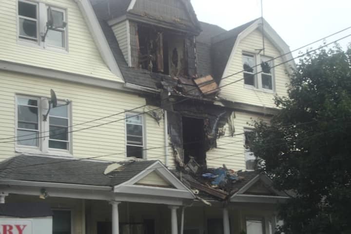 A fire ripped through a multifamily home on Poningo Street in Port Chester on Monday night.