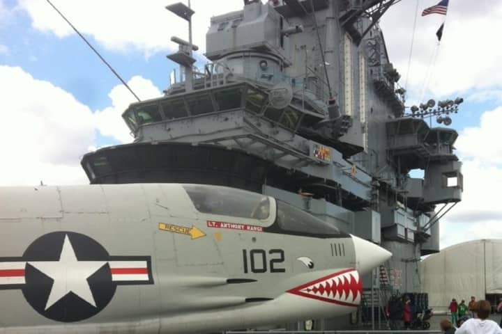 Visit the Intrepid this weekend with the help of the Chappaqua Library. 