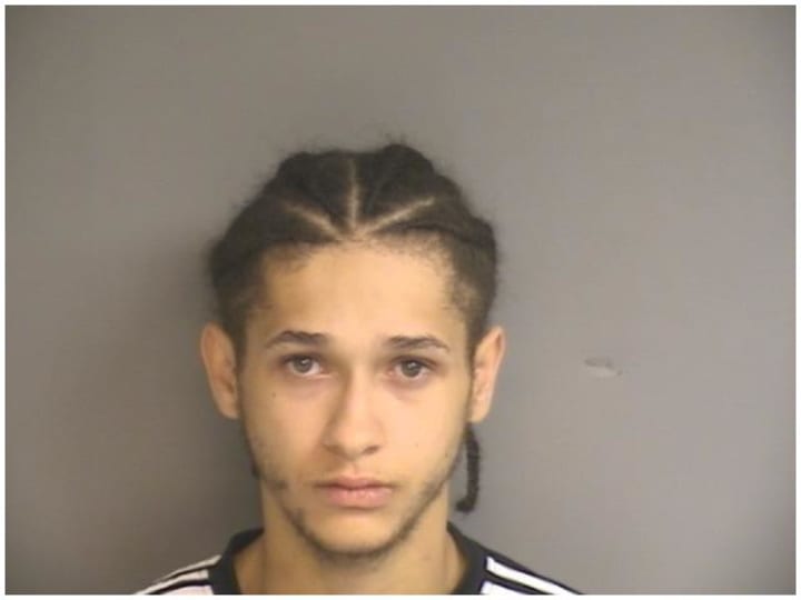 Pablo Monegro, 19, of Stamford was charged with criminal possession of a firearm after officers saw him throw a gun underneath a car, police said. 