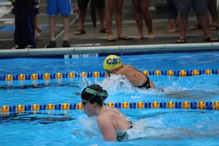 Chappaqua Swim Team topped Pleasantville in a Northern Westchester Swim conference meet.
