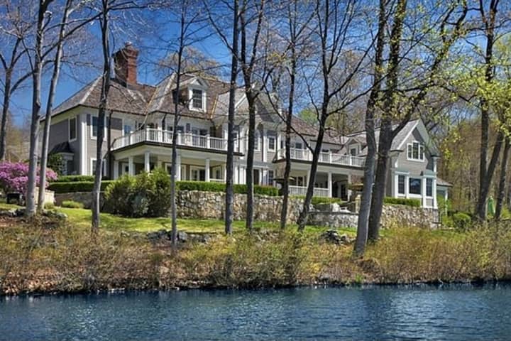The sale of this home on Clearview Lane in New Canaan for $5.2 million last month was the highest priced home sold in the town this year.