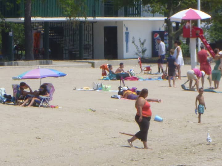 Stamford&#x27;s beaches are one place people are going to contend with this month&#x27;s hot temperatures. 