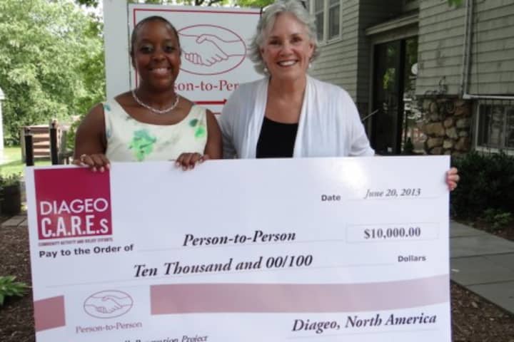 Person 2 Person will begin major renovations on its Norwalk location thanks in part to a donation from Diageo Community Activity.