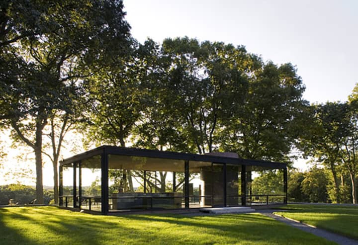 The Glass House in New Canaan will be featured on a PBS show on Thursday evening. 