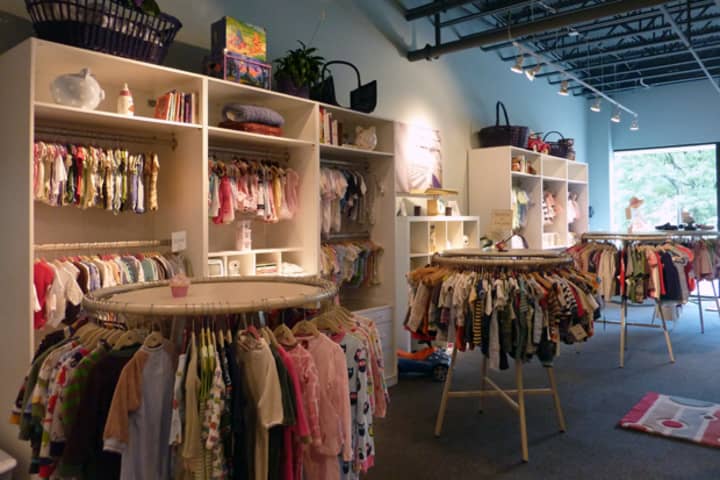 Around the Rosy, a children&#x27;s resale boutique in Westport, buys and resells children&#x27;s clothing and other items. 