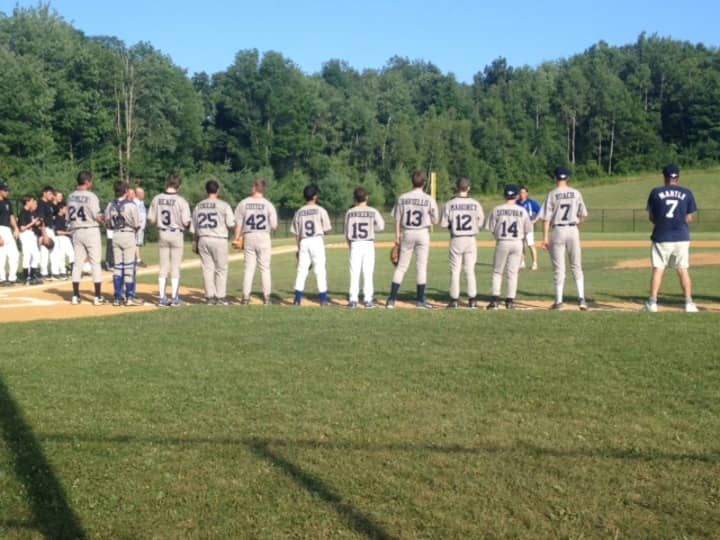 North Salem boys are playing in the Baumler Robson Baseball Tournament at 3:30 p.m. Saturday at Volunteers Park in honor of Jack Baumler and Michael Robson whose lives were lost during Hurricane Sandy.