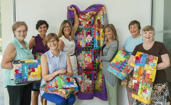 The Katonah Museum of Art donated 10 quilts to My Sisters Place and to babies born at the Bedford Womens Correctional Facility.