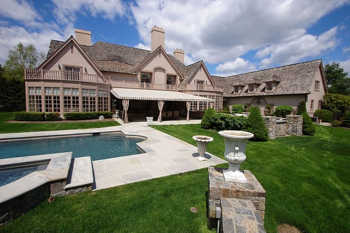 This seven-bedroom home with a pool on Congress Street in Fairfield sold for over $3 million this past week.