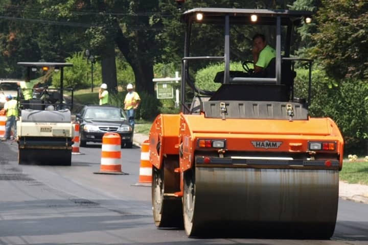 Road repaving work is scheduled to start in early August across Darien. 