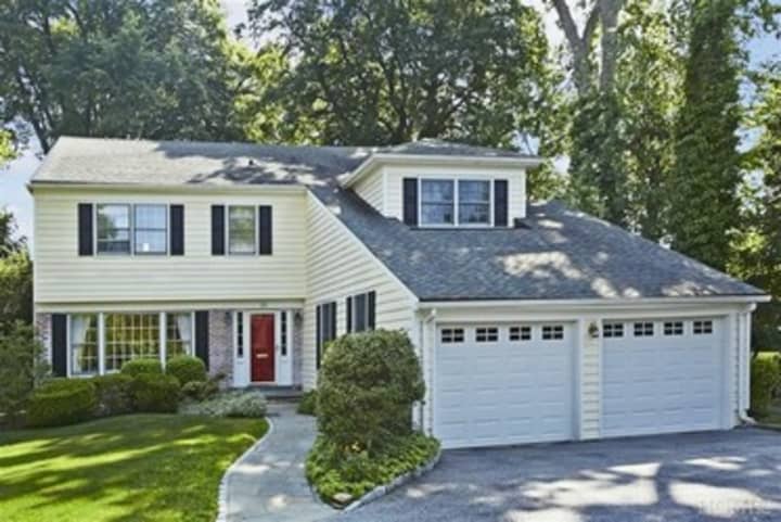 This house at 24 Courseview Road in Bronxville is open for viewing this Saturday.