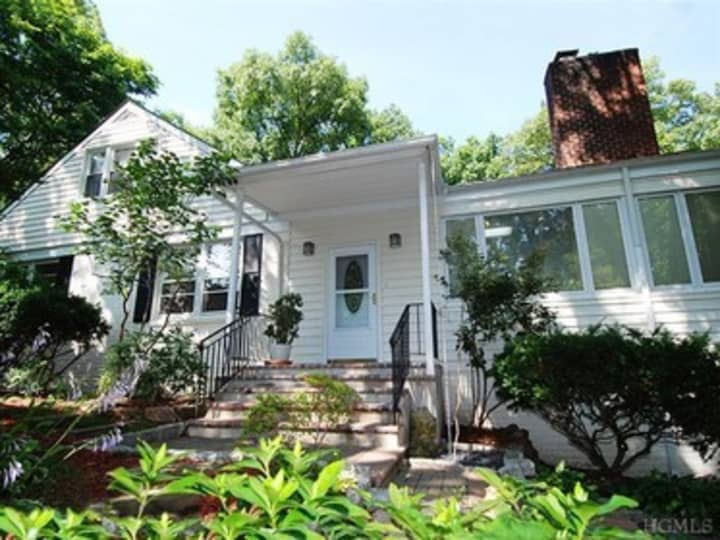 This house at 56 Rockledge Road in Hartsdale is open for viewing this Sunday.