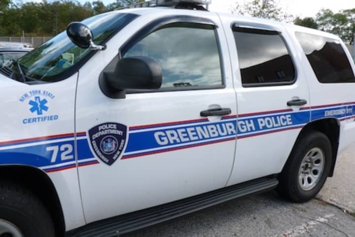 Greenburgh Police arrested a woman with unrelated outstanding traffic warrants after she was involved in hitting a pedestrian in Greenburgh.