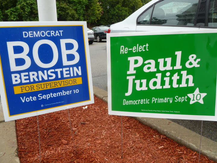 Campaign signs have sprouted up in Greenburgh leading up to the September 10 primary.