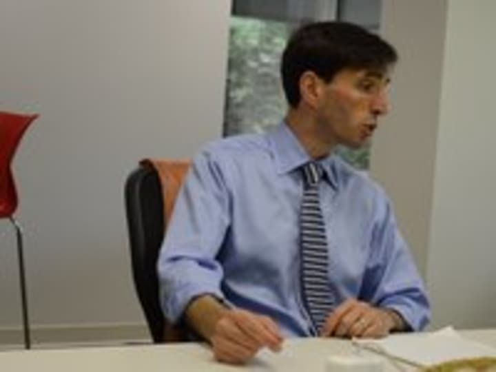 Noam Bramson met with The Daily Voice editorial team this week.