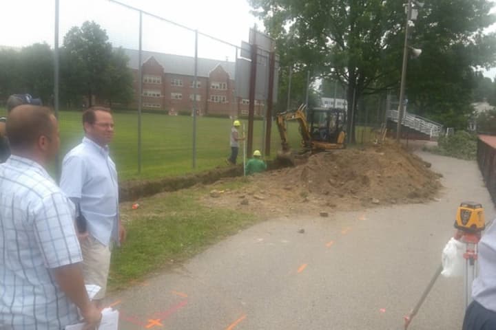Work is ongoing around the Bronxville School District as the new year approaches.