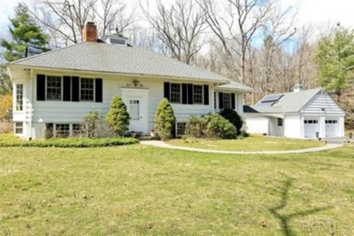 This house at 90 Old Farm Road in Chappaqua is open for viewing on Saturday.