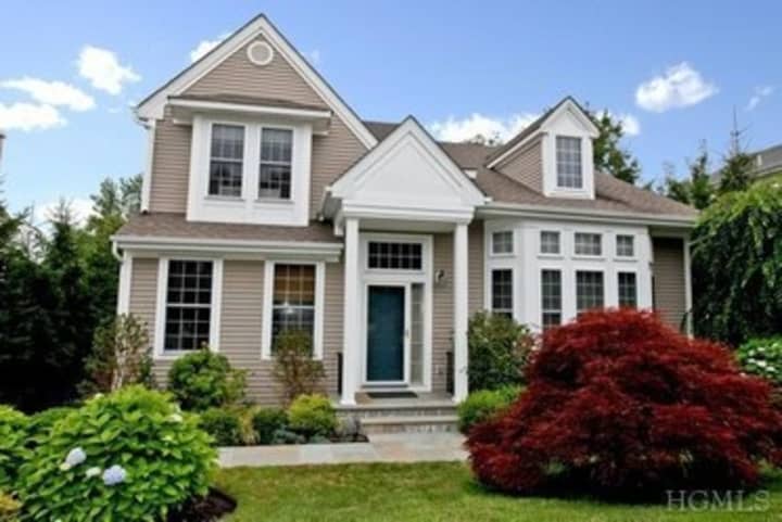 This house at 67 Bellefair Road in Rye Brook is open for viewing this Sunday.