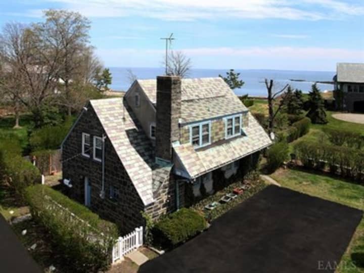 This house at 12 Pine Island Road in Rye is open for viewing this Sunday.