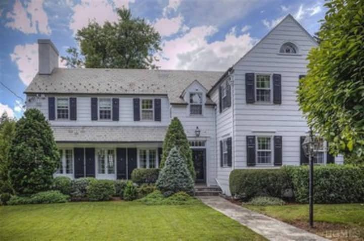 This house at 41 White Plains Road in Bronxville is open for viewing this Sunday.