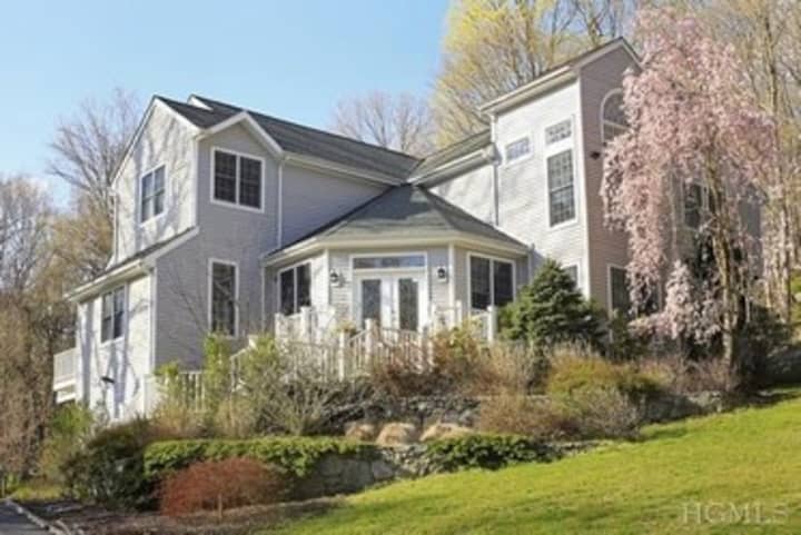 This house at 32 Random Farms Circle in Chappaqua is open for viewing on Sunday.