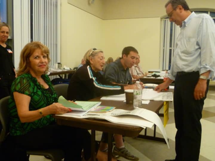 Greenburgh voters went to the polls Tuesday, and incumbent Democrats Paul Feiner and Judith Beville were easy winners in the Democratic primary.
