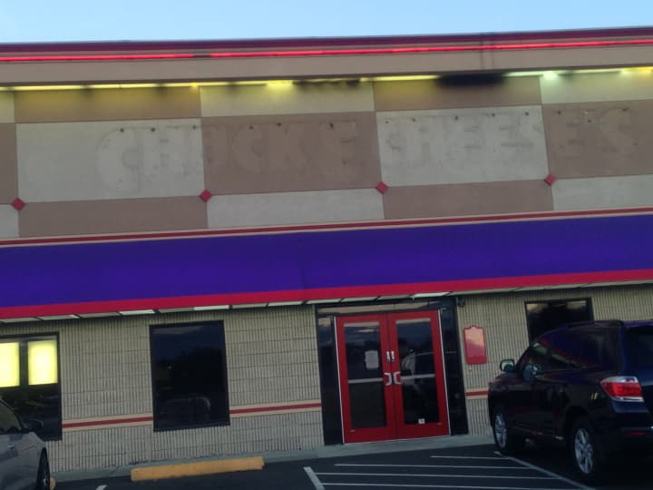 The Chuck E. Cheese is now closed in Danbury and the name is gone from the building. 