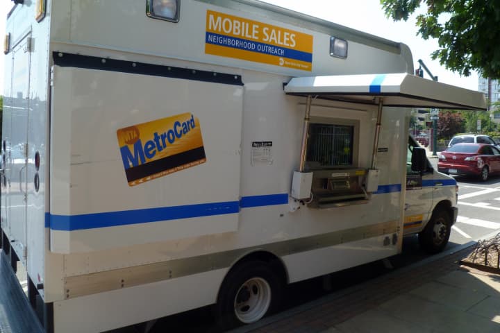 The Westchester County MetroCard Mobile Van will be in Tarrytown on selected dates through December.
