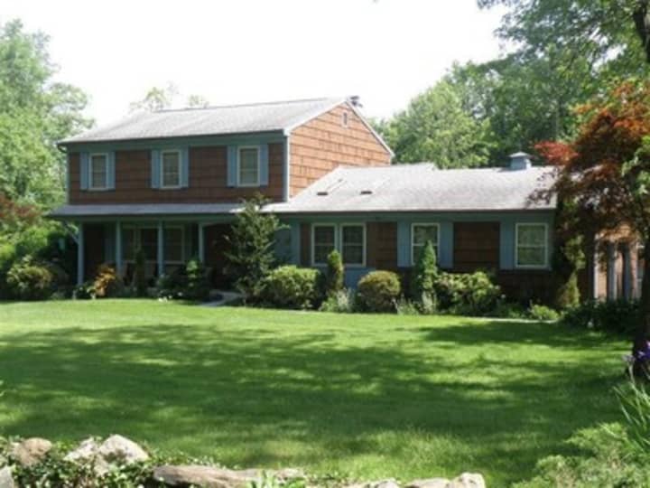 This house at 95 Old Sleepy Hollow Road in Pleasantville is open for viewing this Sunday.