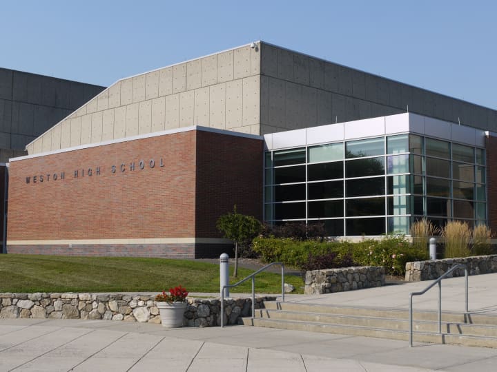 Weston High School was named a National Blue Ribbon School by the U.S. Secretary of Education.