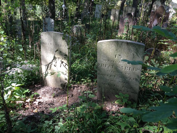 The Sarles-Archer family graveyard, located near the border of Mount Kisco and New Castle at 442 Armonk Road, is one of five family graveyards in the town that had been completely neglected. 
