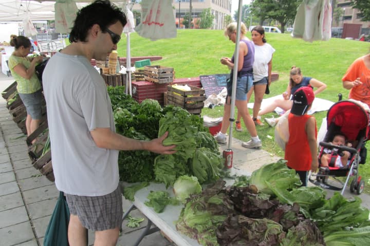 The New Rochelle Farmers Market will be open every Friday through Nov. 22 at Twin Lakes Park.