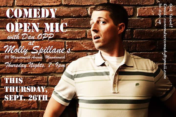 Molly Spillane&#x27;s will hold a comedy open mic night on Thursday.