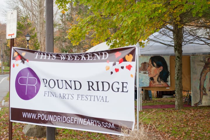 The Pound Ridge Fine Arts Festival comes to town Oct. 5-6.