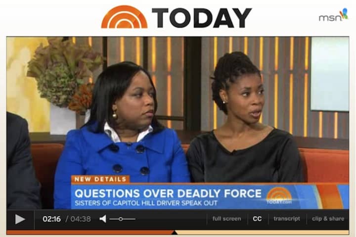 Matt Lauer of the TODAY Show interviewed the sisters of Miriam Carey, who was fatally shot last week after a high-speed car chase in Washington, D.C. 