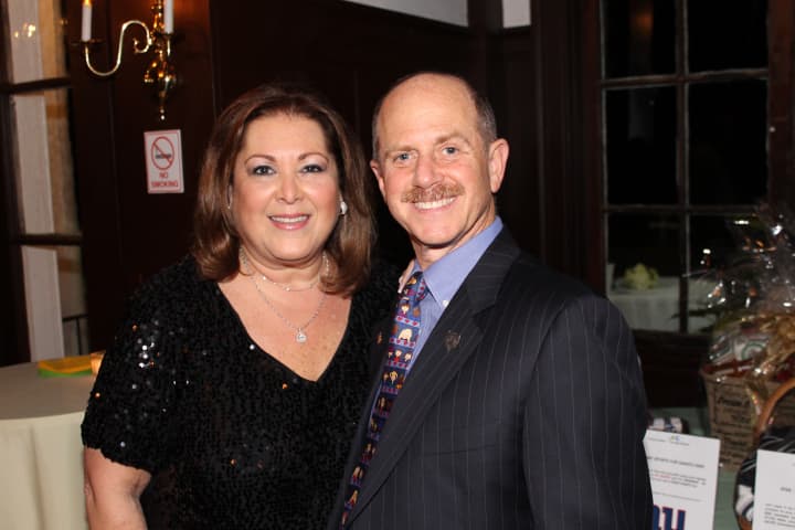 Joy and Michael Goldstein at the Forever Families Through Adoption fund-raiser at Crawford Park Mansion. 