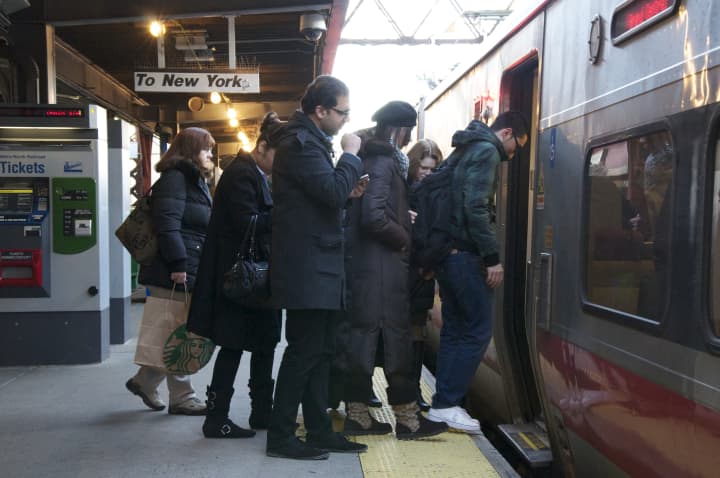 Trains will be on a regular weekday schedule Monday.