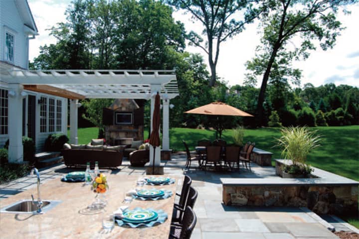 Wilton&#x27;s Hoffman Landscapes recently won two landscaping awards for work done in New Canaan and Fairfield. 
