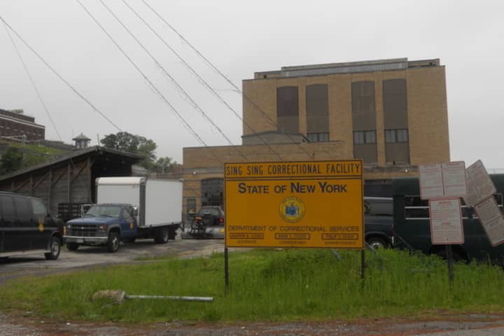 A 25-year-old man was arrested at Ossining&#x27;s Sing Sing State Prison on Tuesday. 