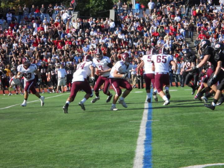 The annual Rye-Harrison football game, which draws more than 5,000 fans each year, has been moved to an earlier time this year -- 11 a.m. Sat. Oct. 19
