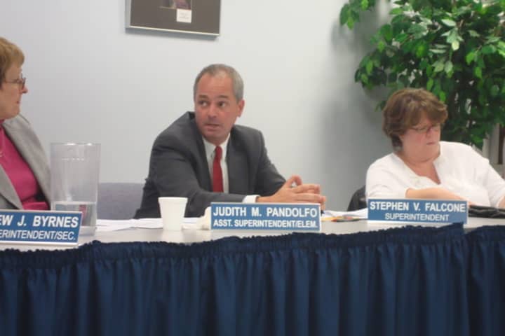 Darien Superintendent of Schools Stephen Falcone resigned his post effective Tuesday. 