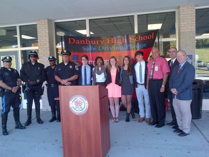 Everyone from Mayor Mark Boughton&#x27;s office to the Danbury Police Department is gathering behind a group of Danbury High School students who are committed to promoting safe driving for teens.