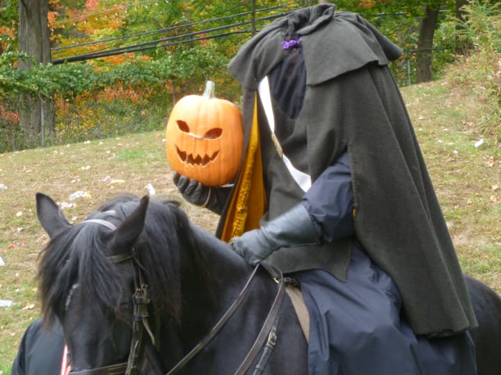 The Headless Horseman of Sleepy Hollow leads Westchester County in Halloween.