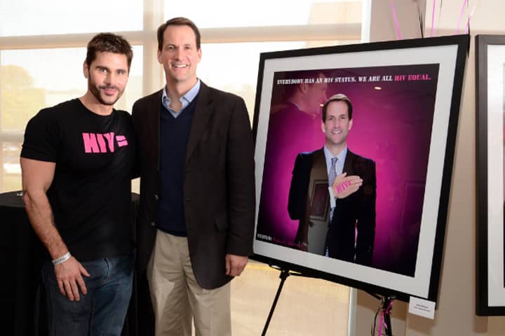 U.S. Rep. Jim Himes (D-Conn.) posed for a new national photo campaign titled HIV Equal.
